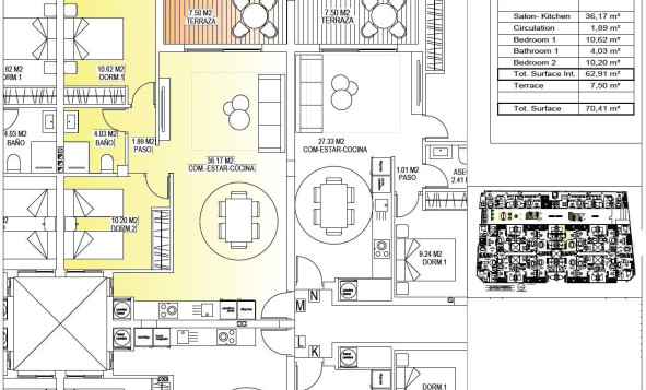 Obra nueva - 1. Apartamento / piso - San Miguel de Salinas - Costa Blanca Sur