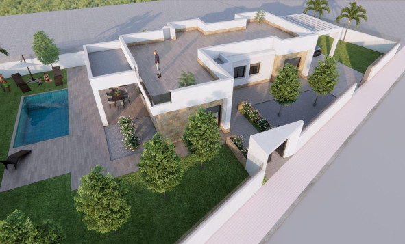 Nieuwbouw woningen - 3. Vrijstaande villa - Jacarilla - Costa Blanca Zuid