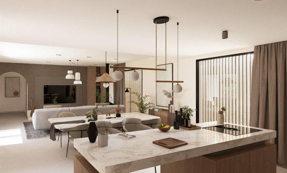 Obra nueva - 3. Casa indepiende - Baños y Mendigo - Costa Calida