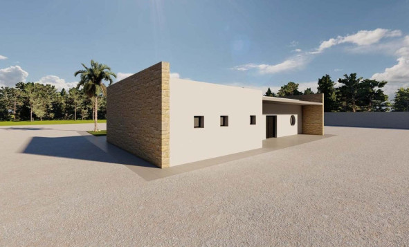 Nieuwbouw woningen - 3. Vrijstaande villa - Pinoso - Costa Blanca Noord
