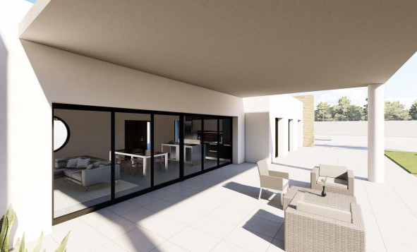 Nieuwbouw woningen - 3. Vrijstaande villa - Pinoso - Costa Blanca Noord