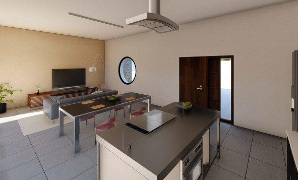 Nieuwbouw woningen - 3. Vrijstaande villa - Pinoso - Costa Blanca Noord