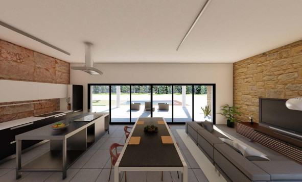 Nieuwbouw woningen - 3. Vrijstaande villa - Pinoso - Costa Blanca Noord