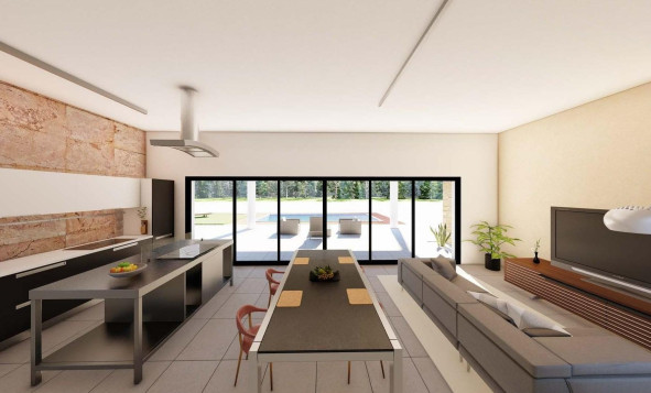 Nieuwbouw woningen - 3. Vrijstaande villa - Pinoso - Costa Blanca Noord