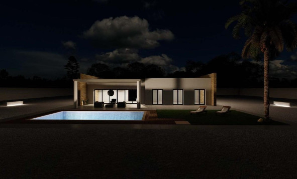 Nieuwbouw woningen - 3. Vrijstaande villa - Pinoso - Costa Blanca Noord