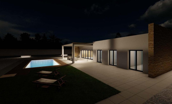 Nieuwbouw woningen - 3. Vrijstaande villa - Pinoso - Costa Blanca Noord