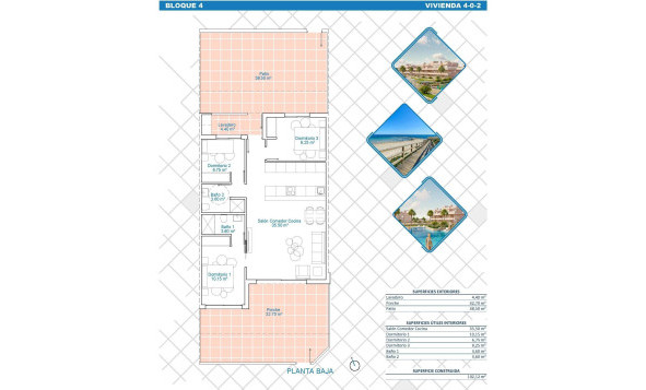 Nieuwbouw woningen - 1. Appartement / flat - Pilar de la Horadada - Costa Blanca Zuid