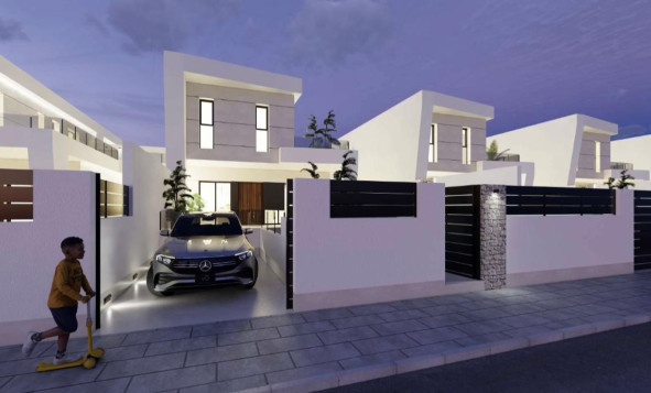 Nieuwbouw woningen - 4. Halfvrijstaande villa - Dolores - Costa Blanca Zuid