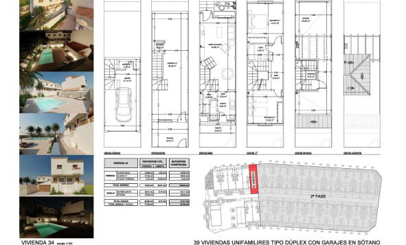 Nieuwbouw woningen - 2. Town house / tussenwoning - La Union - centro