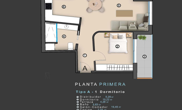 Nieuwbouw woningen - 1. Appartement / flat - Torrevieja - Costa Blanca Zuid