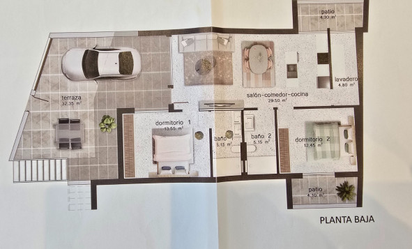 Herverkoop - 1. Appartement / flat - Pilar de la Horadada *