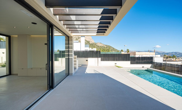 Nieuwbouw woningen - 3. Vrijstaande villa - Polop - Costa Blanca Noord