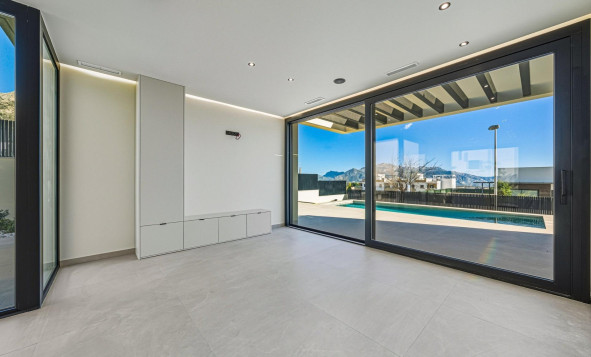 Nieuwbouw woningen - 3. Vrijstaande villa - Polop - Costa Blanca Noord