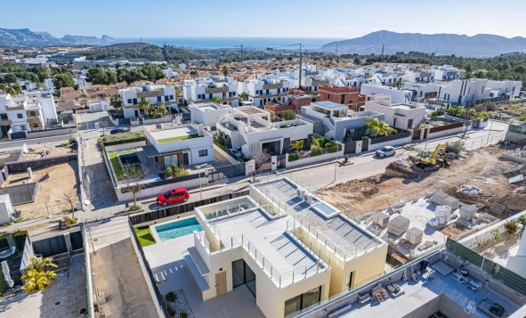Nieuwbouw woningen - 3. Vrijstaande villa - Polop - Costa Blanca Noord