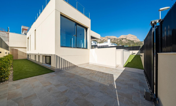 Nieuwbouw woningen - 3. Vrijstaande villa - Polop - Costa Blanca Noord