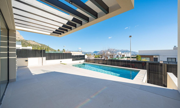 Nieuwbouw woningen - 3. Vrijstaande villa - Polop - Costa Blanca Noord