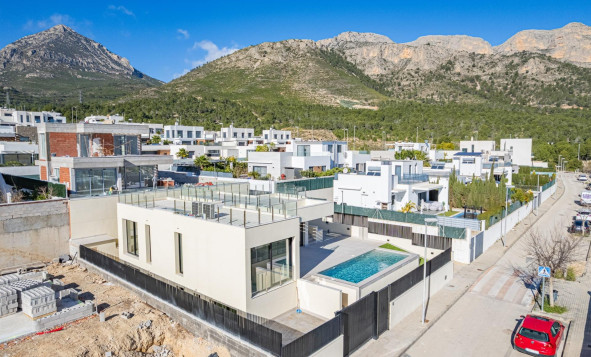 Nieuwbouw woningen - 3. Vrijstaande villa - Polop - Costa Blanca Noord