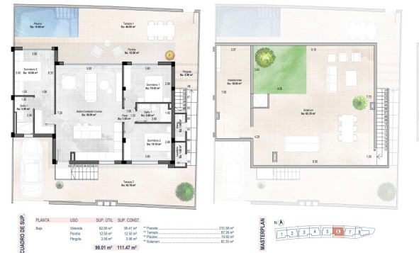 Nieuwbouw woningen - 3. Vrijstaande villa - Sucina - Costa Calida