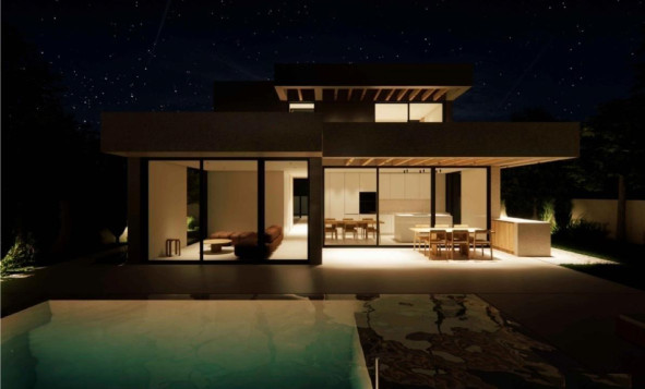 Nieuwbouw woningen - 3. Vrijstaande villa - Polop - Costa Blanca Noord