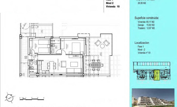 Nieuwbouw woningen - 1. Appartement / flat - Vera - Almeria