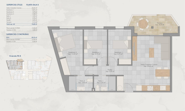 Nieuwbouw woningen - 1. Appartement / flat - San Pedro del Pinatar - Costa Calida