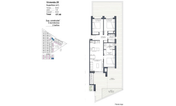 Nieuwbouw woningen - 1. Appartement / flat - Los Alcazares - Costa Calida