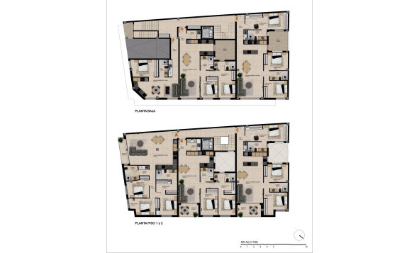 Nieuwbouw woningen - 1. Appartement / flat - Catral - Costa Blanca Zuid