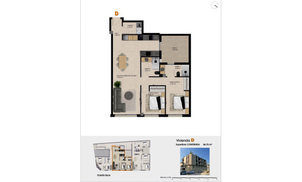 Nieuwbouw woningen - 1. Appartement / flat - Catral - Costa Blanca Zuid