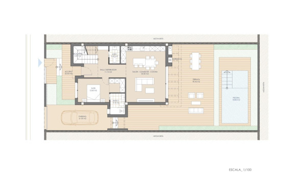 Nieuwbouw woningen - 3. Vrijstaande villa - San Juan de los Terreros - Almeria