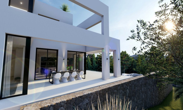 Nieuwbouw Woningen - 4. House - Detached Villa - Benissa - Calpe