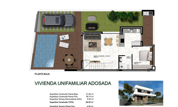 Nieuwbouw Woningen - Villa - Los Montesinos - Rojales