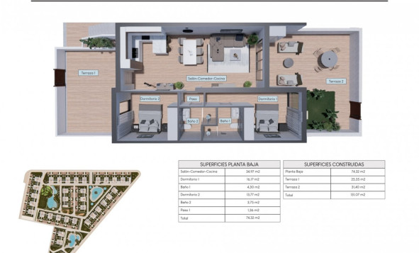 New Build - Bungalow - Torrevieja - Orihuela Costa