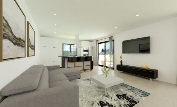 Obra nueva - 3. Casa indepiende - Monforte del Cid - Costa Blanca Norte 