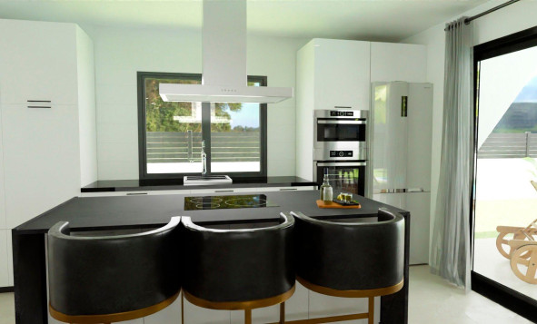 Obra nueva - 3. Casa indepiende - Monforte del Cid - Costa Blanca Norte 