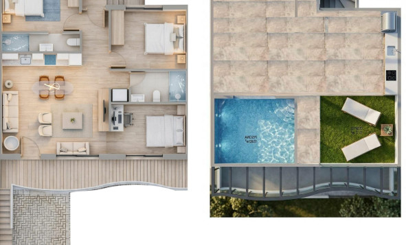 New build - 1. Apartment / flat - Pilar de la Horadada - Costa Blanca South