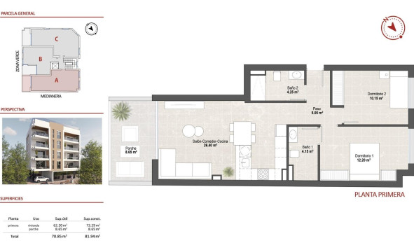 New build - 1. Apartment / flat - San Pedro del Pinatar - Costa Calida