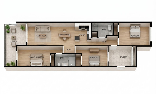 Herverkoop - 1. Appartement / flat - Torrevieja - Costa Blanca Zuid