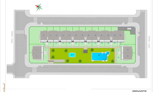Nieuwbouw woningen - 1. Appartement / flat - Pilar de la Horadada - Costa Blanca Zuid