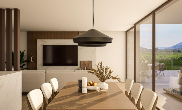 Obra nueva - 3. Casa indepiende - Pinoso - Costa Blanca Norte 