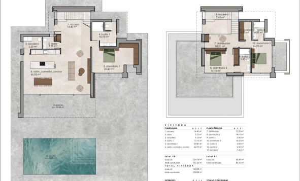 Obra nueva - 3. Casa indepiende - Pinoso - Costa Blanca Norte 
