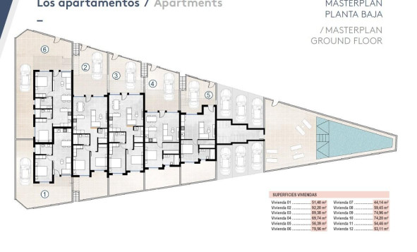 Nieuwbouw woningen - 1. Appartement / flat - San Pedro del Pinatar - Costa Calida