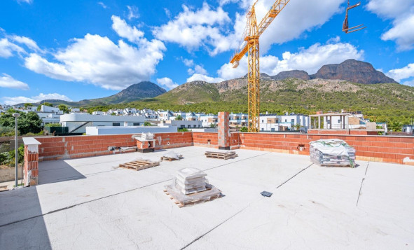 Obra nueva - 3. Casa indepiende - Polop - Costa Blanca Norte 