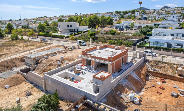 Obra nueva - 3. Casa indepiende - Polop - Costa Blanca Norte 