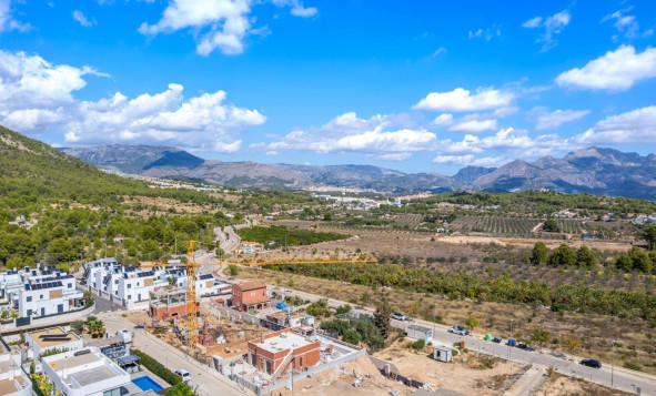 Obra nueva - 3. Casa indepiende - Polop - Costa Blanca Norte 