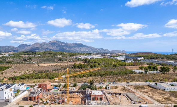 Obra nueva - 3. Casa indepiende - Polop - Costa Blanca Norte 