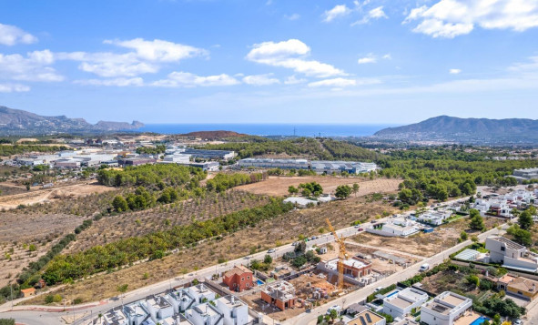 Obra nueva - 3. Casa indepiende - Polop - Costa Blanca Norte 
