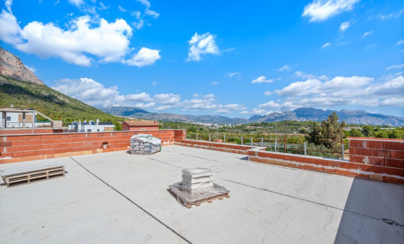 Obra nueva - 3. Casa indepiende - Polop - Costa Blanca Norte 