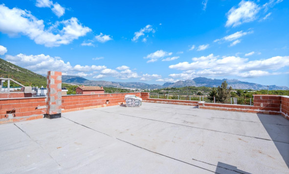 Obra nueva - 3. Casa indepiende - Polop - Costa Blanca Norte 