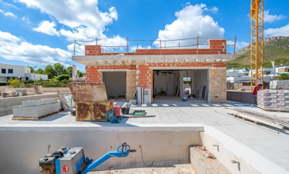 Obra nueva - 3. Casa indepiende - Polop - Costa Blanca Norte 