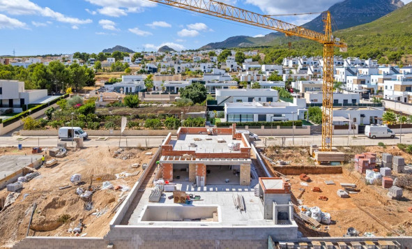 Obra nueva - 3. Casa indepiende - Polop - Costa Blanca Norte 